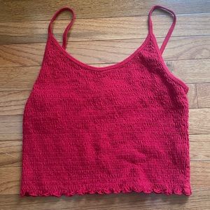 Hollister Smocked Tank Top